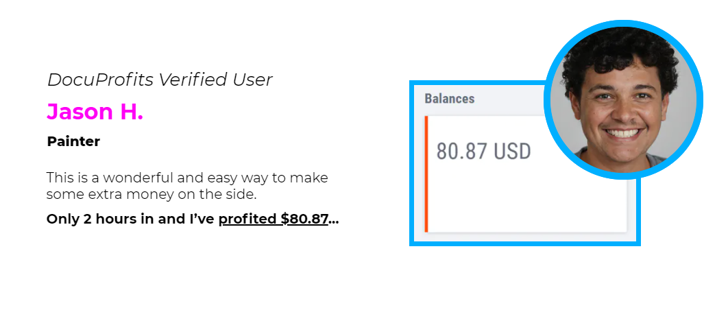 DocuProfits Review Beta tester Jason Hijack'd Review Proof Proof Glynn