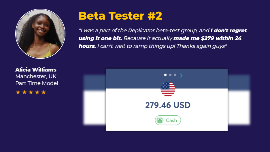 Replicator Review Beta Tester Alicia Hijack'd Review Proof Proof Glynn