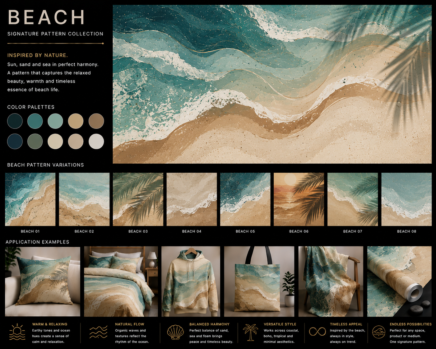 Pattern Collection Beach