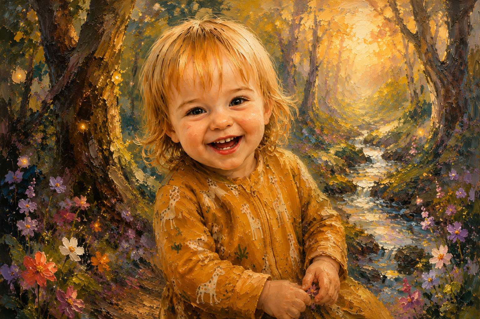 Vega Oil Painting Forest